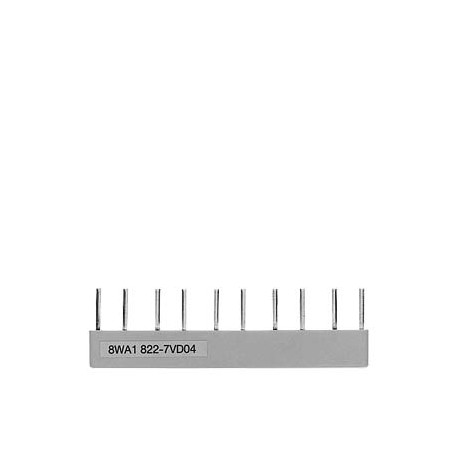 8WA1898 SIEMENS connection bar f. 10 terminals, size 2.5