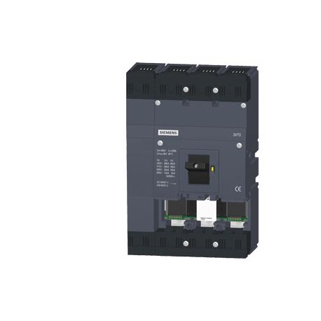 3VT3763-3AA46-0AA0 SIEMENS interruttore automatico 3VT3 potere di manovra elevato Icu 65kA, AC 415 V a 4 pol..