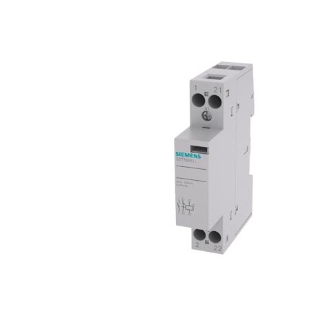 5TT5801-2 SIEMENS contattore INSTA con 1 contatto NO e 1 contatto NC, contatto per AC 230V, 400V 20A comando..