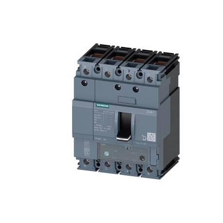 3VA1116-4FF46-0AA0 SIEMENS SENTRON, Interruptor automático 3VA1 IEC Frame 160 clase de poder de corte S Icu ..
