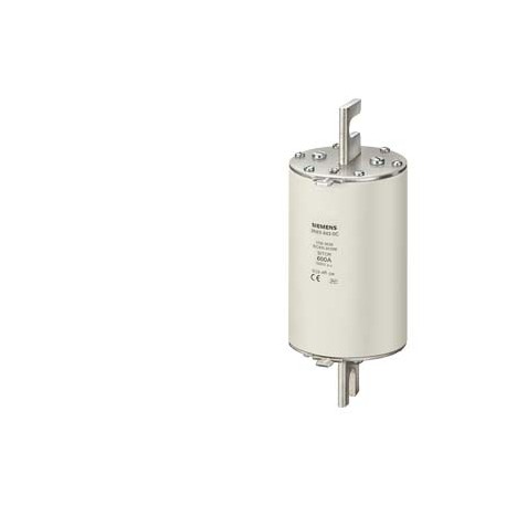 3NE5633-0C SIEMENS Cartuccia fusibile SITOR, con contatti a coltello intagliati, NH3, In: 450 A, aR, Un AC: ..