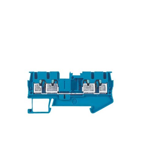 8WH6004-0AF01 SIEMENS borne, conexión enchufable iPo, borne de paso, 2,5 mm², azul