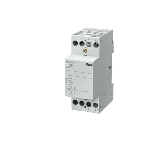 5TT5820-0 SIEMENS contattore INSTA con 4 contatti NO contatto per AC 230V, 400V 25A comando in 230V per elev..