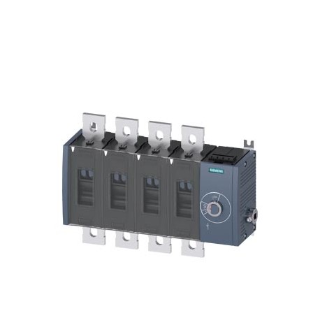 3KD4444-0QE40-0 SIEMENS sezionatore sottocarico 500A, grand. costr. 4, a 4 poli comando parete laterale a de..
