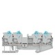 8WH3004-0AE00 SIEMENS Through-type terminals with quick-connect technology 4 connection points, Cross-sectio..