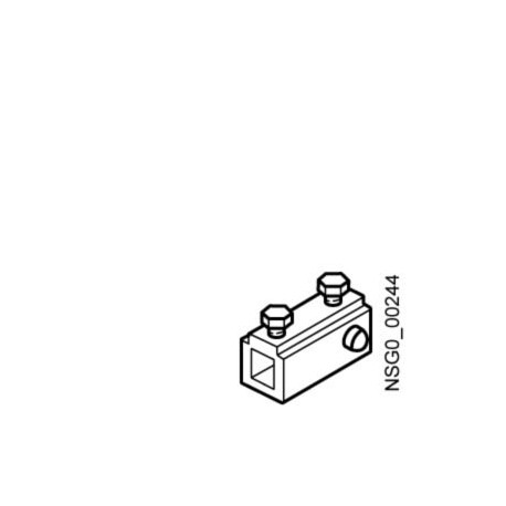 8UC7058 SIEMENS riduttore 8mm/6mm ricambio per comando rotativo bloccoporta 8UC7 per alberi di prolunga 6x 6..