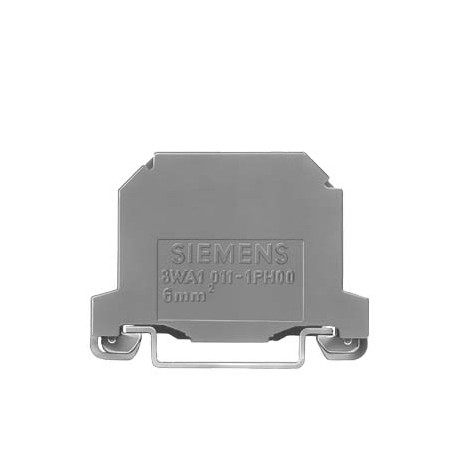 8WA1011-1PH00 SIEMENS morsetto PE 2 morsetti a vite verde-giallo, 8mm, Grand. 6