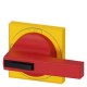 3KD9315-4 SIEMENS Accessoires pour 3KD taille 3 commande rotative débrayable de porte Poignée, jaune/rouge s..