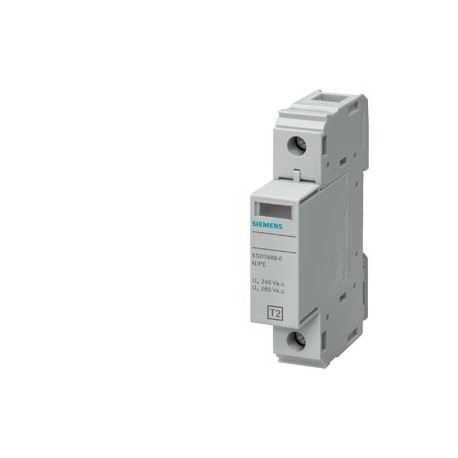 5SD7481-0 SIEMENS scaricatore di sovratensione tipo 2 classe di requisiti C, UC 260V moduli di protezione in..