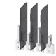 3VA9254-0QD00 SIEMENS attacco a sbarra anteriore a sviluppo verticale, 4 pezzi Accessori per: 3VA1 250