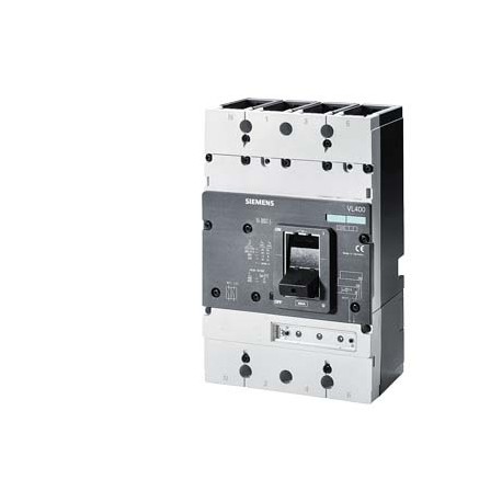 3VL4740-1NE46-0AA0 SIEMENS Interruptor automático VL400N poder de corte estándar Icu 55 kA, 415V AC 4 polos,..
