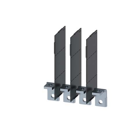 3VA9214-0QG00 SIEMENS attacco piatto a vite ad angolo retto, 4 pezzi Accessori per: 3VA1 250