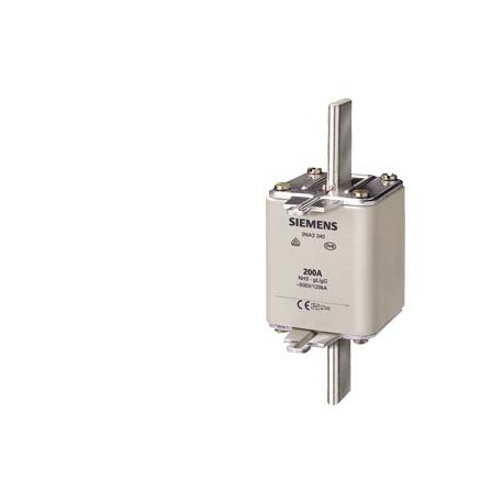 3NA3372 SIEMENS cartuccia fusibile NH, NH3, In: 630 A, gG, Un AC: 500 V, Un DC: 440 V, segnalatore di interv..
