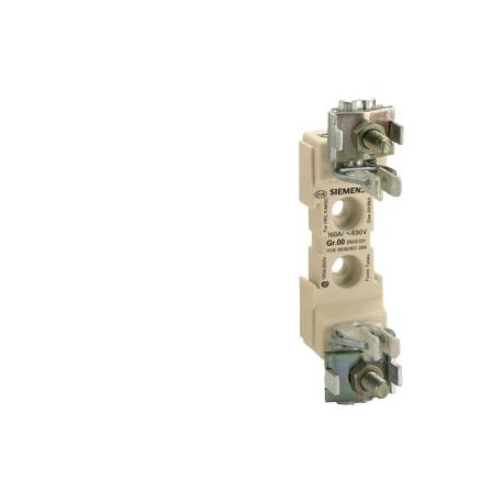 3NH3031 SIEMENS Base di fusibili NH gr. 00, a 1 polo 160 A 690 V (1000V) attacco a innesto, 2,2-50 mm2