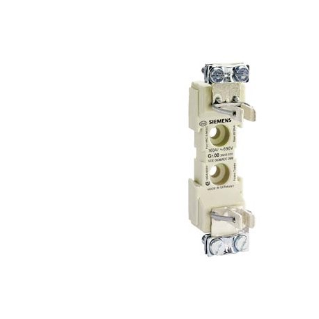 3NH3032 SIEMENS Base di fusibili NH gr. 00, a 1 polo 160 A 690 V (1000V) connessione rapida, 6x 70 mm2