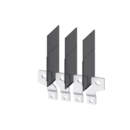 3VA9154-0QC00 SIEMENS attacco a sbarra divaricato sul lato frontale 4 pezzi Accessori per: 3VA1 100/160