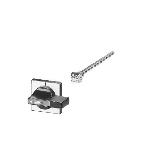 8UC6262-6BD22 SIEMENS commande rotative débrayable de porte complet, noir, pour 3VL pour projets GM : selon ..