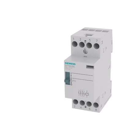 5TT5830-6 SIEMENS contattore INSTA 0/1-automatico con 4 contatti NO contatto per AC 230V, 400V 25A comando i..