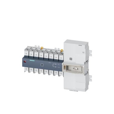 3KC6430-2TA20-0TA3 SIEMENS SENTRON, ATE, commutatore di rete 3KC, automatico, ATSE, 4- poli, Iu: 100 A, Ue A..