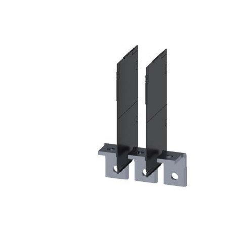 3VA9403-0QG00 SIEMENS attacco piatto a vite ad angolo retto, 3 pezzi Accessori per: 3VA1 400/630 3VA2 400/630