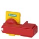 3KD9201-8 SIEMENS Accessoires pour 3KD taille 2 entraînement direct, rouge/jaune version plate verrouillable..