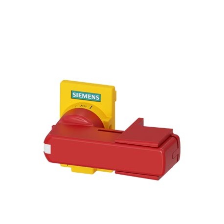 3KD9201-8 SIEMENS Accessoires pour 3KD taille 2 entraînement direct, rouge/jaune version plate verrouillable..