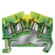 8WH2504-0CF07 SIEMENS PE TERMINAL WITH SPRING CONNECTION, COMPACT DESIGN, 4 CONNECT. POINTS SECTION: 0.08 2...