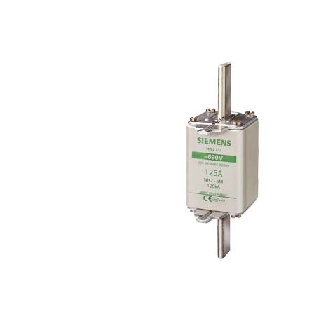 3ND2240 SIEMENS cartuccia fusibile NH, NH2, In: 200 A, aM, Un AC: 690 V, segnalatore di intervento frontale,..