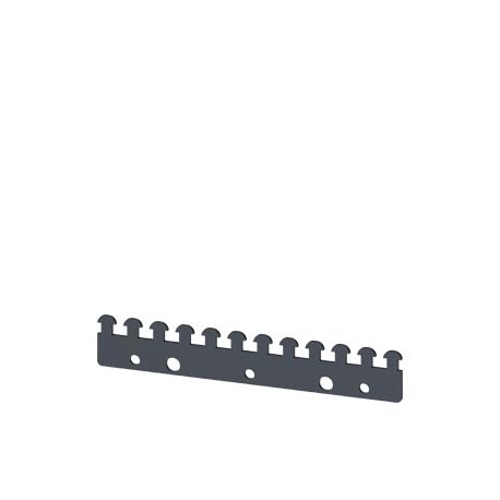 8MF1000-2HC SIEMENS SIVACON, sbarra dentata, L: 100 mm, zincata