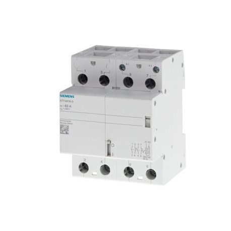 5TT4474-2 SIEMENS interruttore con comando a distanza contatto per 63A tensione AC 24V 4 contatti NO