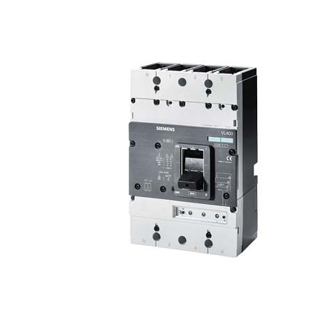 3VL4731-1NN46-0AA0 SIEMENS circuit breaker VL400N standard breaking capacity Icu 55kA, 415V AC 4-pole, line ..