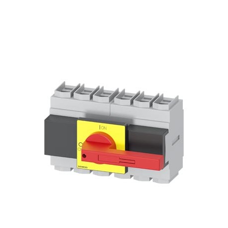 3LD2305-3VK13 SIEMENS SENTRON, sezionatore sottocarico 3LD, interruttore di arresto di emergenza, 6- poli, I..