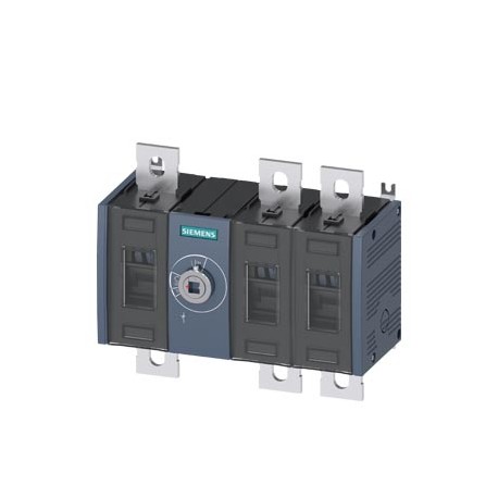 3KD4230-0PE20-0 SIEMENS interrupteur-sectionneur 400A, Taille 3, 3 pôles Entraînement à l'avant au centre ap..