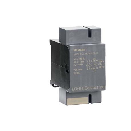 6ED1057-4EA00-0AA0 SIEMENS LOGO! Contact 230 module de commutation pour commutation directe de consommateurs..