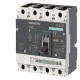 3VL2710-3UJ43-0AA0 SIEMENS Interruptor automático VL160L capacidad de maniobra muy alta Icu 100kA, 415V AC 4..