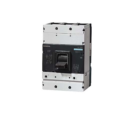 3VL5763-3UJ46-0AA0 SIEMENS Interruptor automático VL630L capacidad de maniobra muy alta Icu 100kA, 415V AC 4..