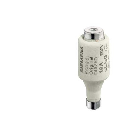 5SB211 SIEMENS cartuccia fusibile DIAZED 500 V per protezione di cavi e conduttori gG, grandezza DII, E27, 2..
