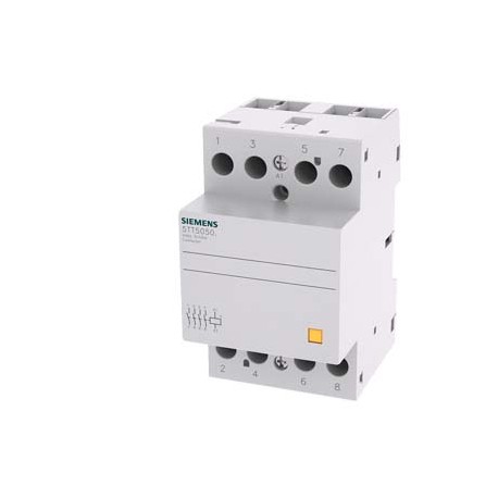 5TT5850-2 SIEMENS INSTA contactor with 4 NO contacts Contact for 230 V AC, 400V 63A Control 24 V AC