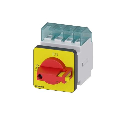 3LD2022-0TK13 SIEMENS SENTRON, Switch disconnector 3LD, emergency switching-off switch, 3- pole, Iu: 16 A, o..