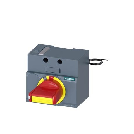 3VA9157-0EK17 SIEMENS commande rotative frontale Coupure d'urgence CEI IP30/40 Kit d'éclairage 24V CC Access..