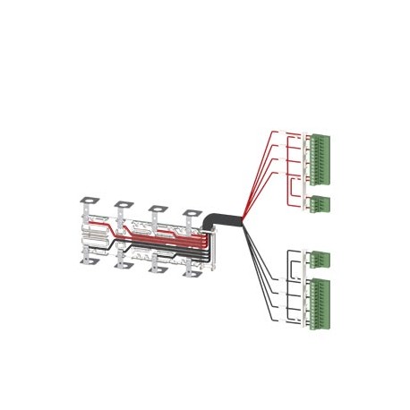 3KC9830-1 SIEMENS accessori per 3KC8 cavo di alimentazione di tensione per attacchi inferiori a 4 poli per 2..