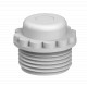 90 PG29 DSMB 2032562 OBO BETTERMANN Screw-in nipple with puncture membrane, PG29, Light grey, 7035, Polyethy..