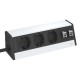 DB-5A3 D3S2K 6116933 OBO BETTERMANN Deskbox p.conectar prêt, l'aluminium, l'aluminium anodisé, Alu