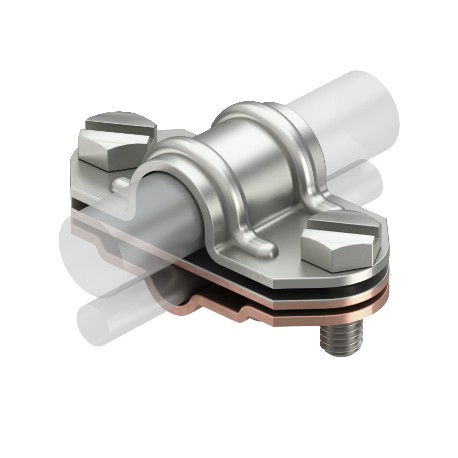 226 ZV VA 5336074 OBO BETTERMANN Elemento de separación, para RD 8-10 x16, FL30 x RD 16, Cobre, Cu