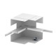 GS-SI90130RW 6277340 OBO BETTERMANN Internal corner simple, symmetrical, 90x130mm, Pure white, 9010, Steel, ..