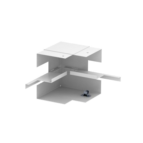 GS-SI90130RW 6277340 OBO BETTERMANN , Blanc pur, 9010, acier, St symétrique, coin intérieur simple, 90x130mm