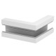 GA-SA70170EL 6279113 OBO BETTERMANN canto simétrica exterior, 70x170mm, alumínio anodizado, Alu