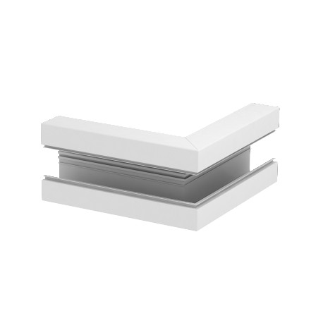 GA-SA70170RW 6279110 OBO BETTERMANN External corner symmetrical, 70x170mm, Pure white, 9010, Aluminium, Alu