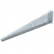 AW 55 101 FT 6418724 OBO BETTERMANN suporte reforçado para parede ou perfil, B1010mm, galvanizado a quente, ..