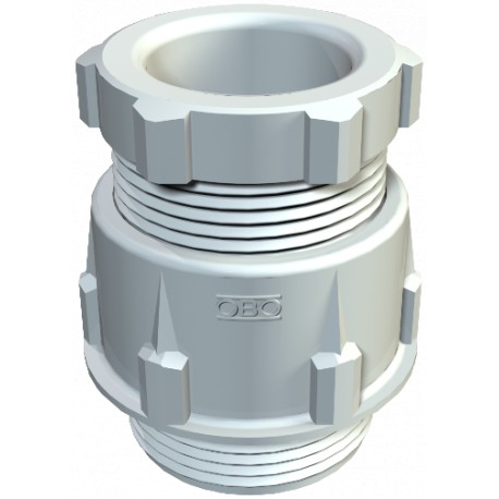 106 PG29 2036290 OBO BETTERMANN Gland, PG29, gris clair, RAL 7035, Polystyrène, PS